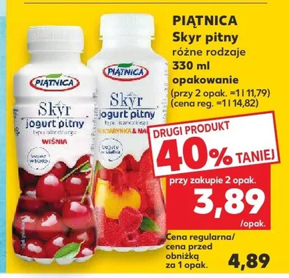 Skyr pitny różne rodzaje promocja w Kaufland
