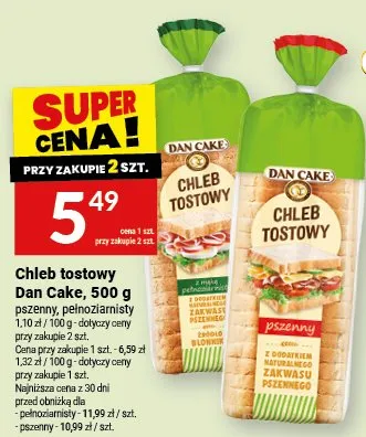 Chleb tostowy promocja w Twój Market