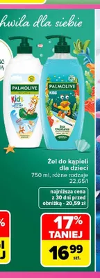 Żel do kąpieli dla dzieci Palmolive promocja w Carrefour