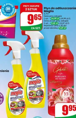 Płyn do odtłuszczania Meglio promocja w Dino