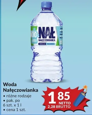 Woda Nałęczowianka promocja w Makro