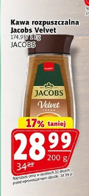 Kawa rozpuszczalna Jacobs Velvet promocja w Prim Market