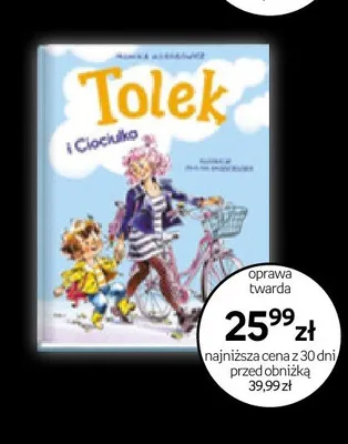 Książka Tolek i Ciociulka promocja w Empik
