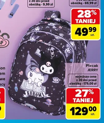 Plecak CoolPack Jerry promocja w Carrefour