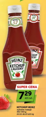 Ketchup łagodny Heinz promocja w ABC