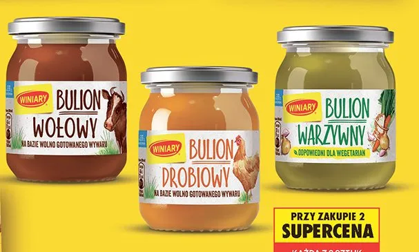Bulion wołowy Winiary promocja w Biedronka