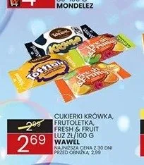 Cukierki Krówka Wawel luz promocja w Wafelek