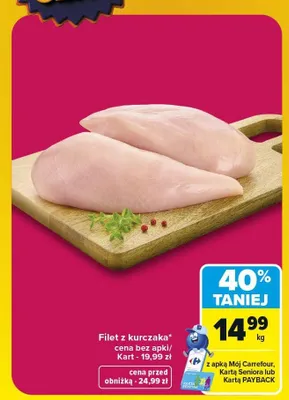 Filet z kurczaka promocja w Carrefour