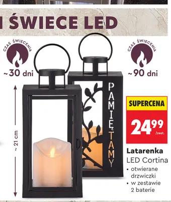 Latarenka LED Cortina promocja w Biedronka