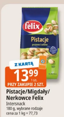 Pistacje/Migdały/Nerkowce promocja w Leclerc