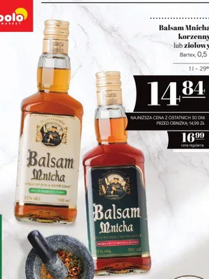 Balsam Mnicha ziołowy Bartex promocja w POLOmarket