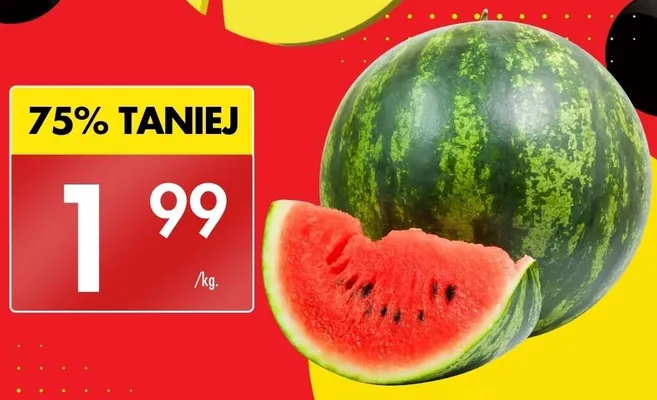 Arbuz promocja w Biedronka