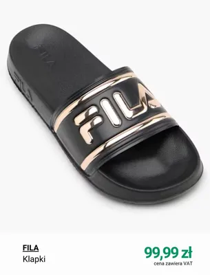 Klapki FILA promocja w Deichmann