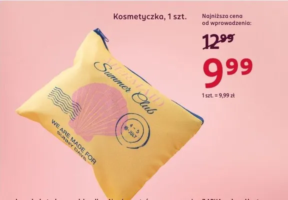 Kosmetyczka Summer Club promocja w Rossmann