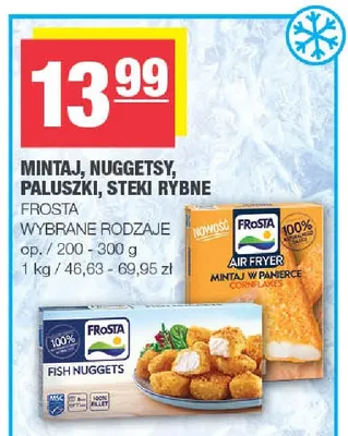 Steki rybne Frosta promocja w SPAR