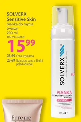 Pianka do mycia twarzy Sensitive Skin promocja w Hebe