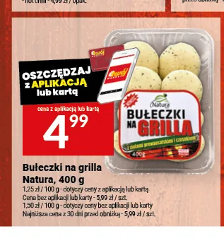 Bułeczki na grilla Natura promocja w Twój Market