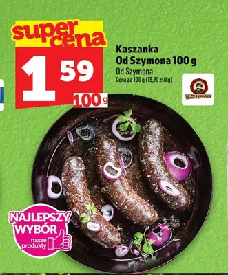 Kaszanka Od Szymona promocja w TOPAZ