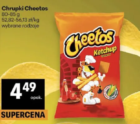 Chrupki Cheetos promocja w Delikatesy Centrum