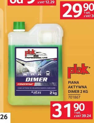 Piana aktywna Plak Dimer promocja w Selgros