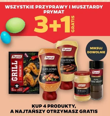Przyprawy i musztardy Prymat promocja w Netto