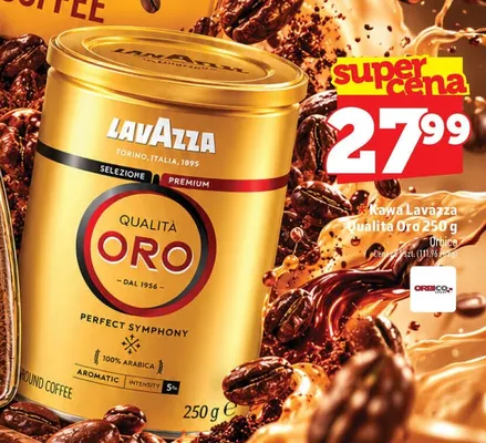 Kawa ziarnista Lavazza Qualita Oro promocja w TOPAZ