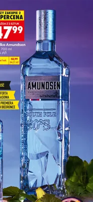 Wódka Amundsen promocja w Biedronka