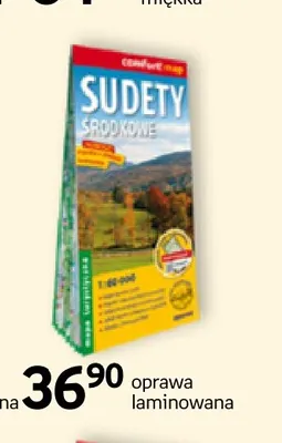 Mapa Sudety Środkowe Expressmap promocja w Empik