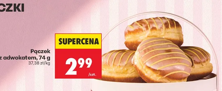 Pączek z adwokatem promocja w Biedronka
