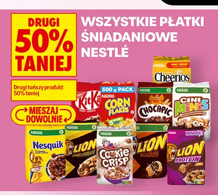 Płatki śniadaniowe Nesquik Nestlé promocja w Biedronka