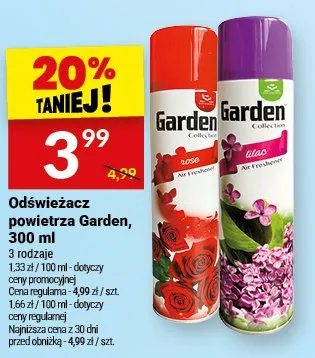 Odświeżacz powietrza Garden, 300 ml promocja w Twój Market