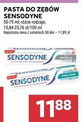 Pasta do zębów Sensodyne promocja w Stokrotka