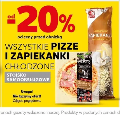 Pizze i zapiekanki chłodzone promocja w Kaufland