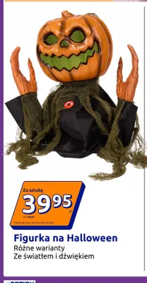 Figurka na Halloween ze światłem i dźwiękiem promocja w Action