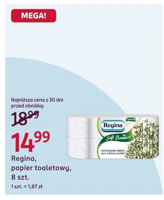 Papier toaletowy promocja w Rossmann