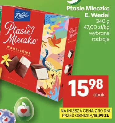 Ptasie mleczko waniliowe promocja w Delikatesy Centrum