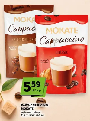 Kawa Cappuccino Mokate z belgijską czekoladą promocja w Groszek