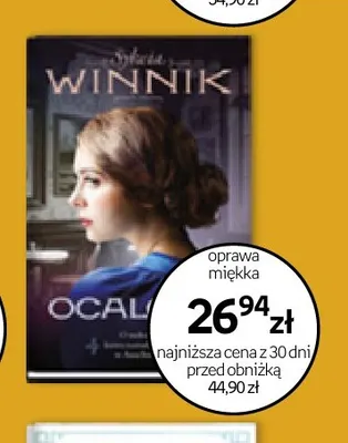 Książka Ocalona Sylwia Winnik promocja w Empik