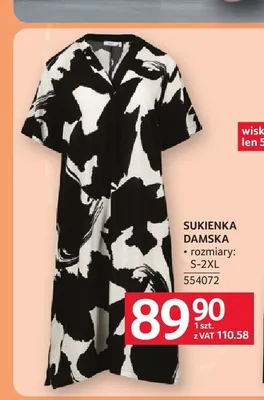 Sukienka damska promocja w Selgros
