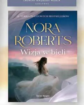 Książka Wizja w bieli Nora Roberts Biedronka promocja w Biedronka
