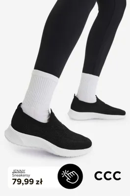 Sneakersy Jenny promocja w CCC