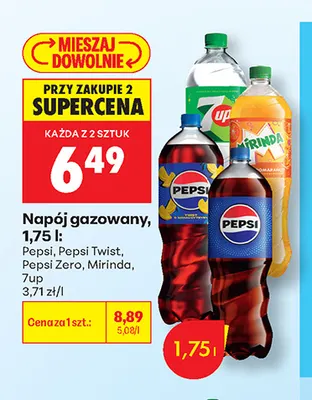Napój gazowany Pepsi promocja w Biedronka