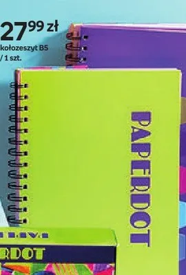 Kołozeszyt B5 Paperdot promocja w Empik