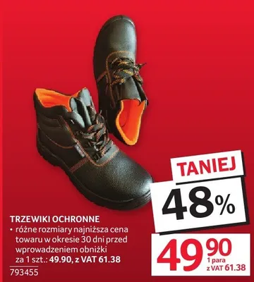 Trzewiki ochronne 793455 promocja w Selgros