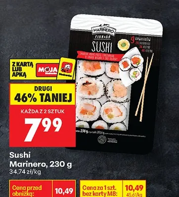 Sushi marinero promocja w Biedronka