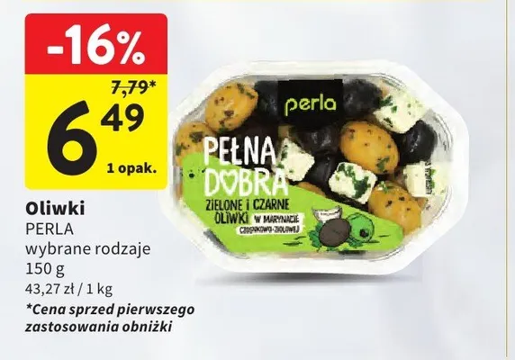 Oliwki Perla Pełna Dobra promocja w Intermarche