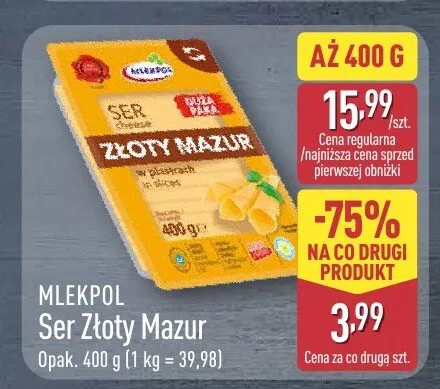 Ser promocja w Aldi