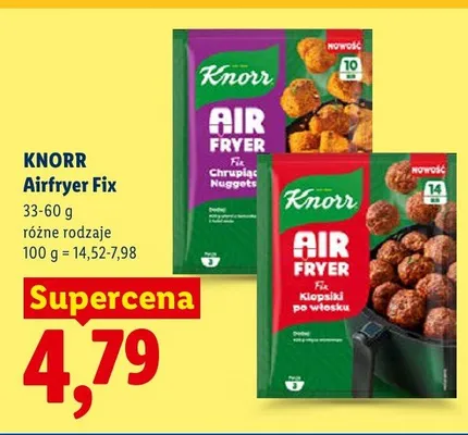 Airfryer Fix Knorr promocja w Lidl