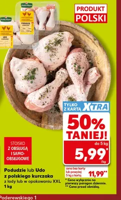 Podudzie z polskiego kurczaka promocja w Kaufland