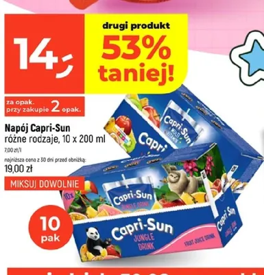 Napój Capri-Sun Multi Vitamin 10-pak 200 ml promocja w Dealz